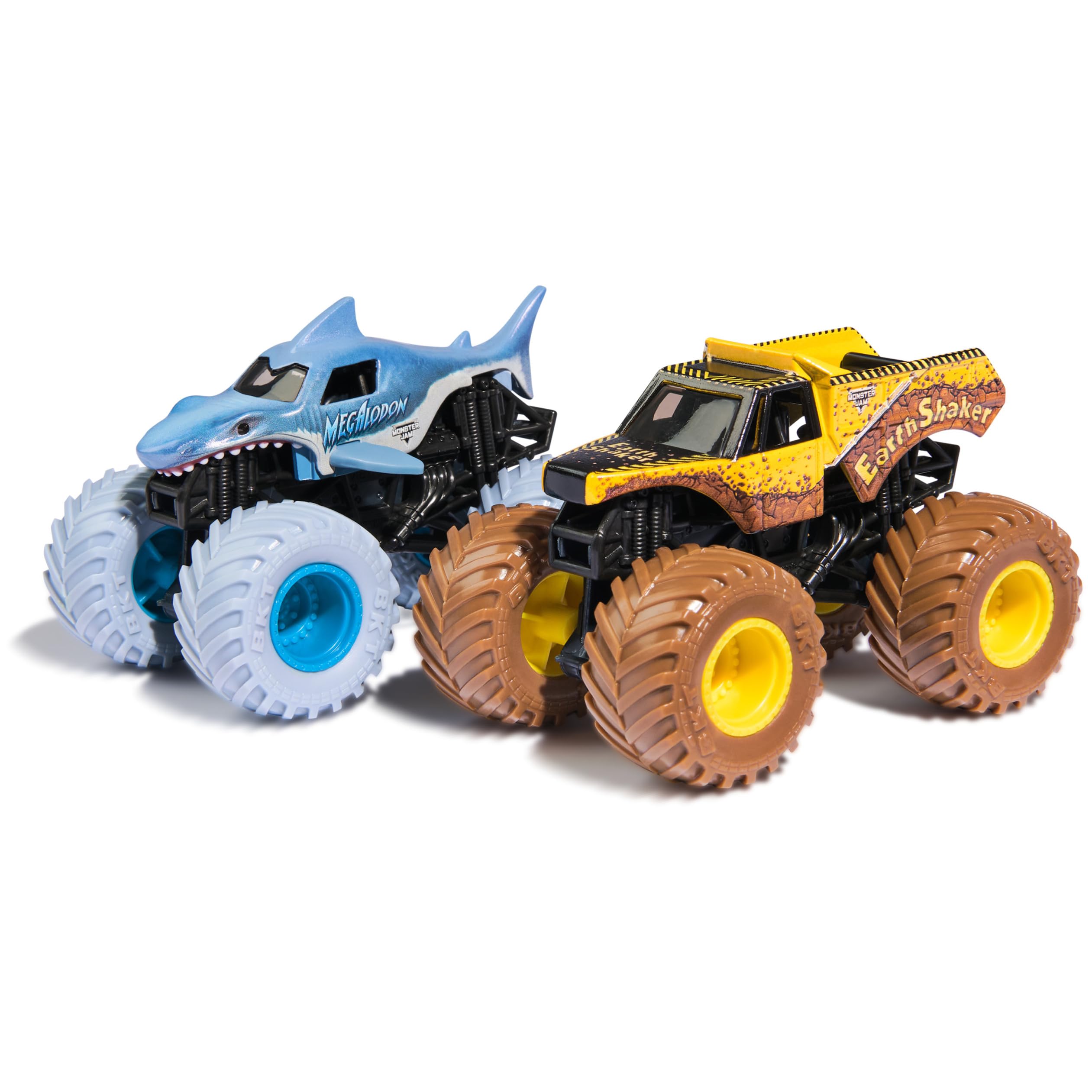 Amazon.com: Monster Jam, Official Earth Shaker Vs. Megalodon Die